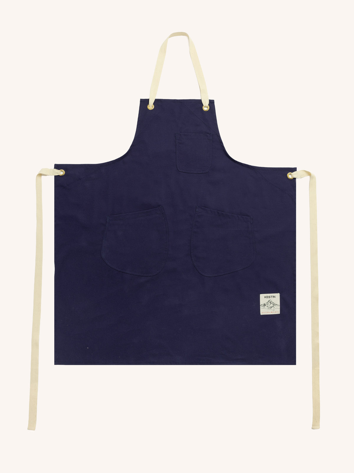KESTIN x Ottolenghi Neist Apron in Navy Canvas