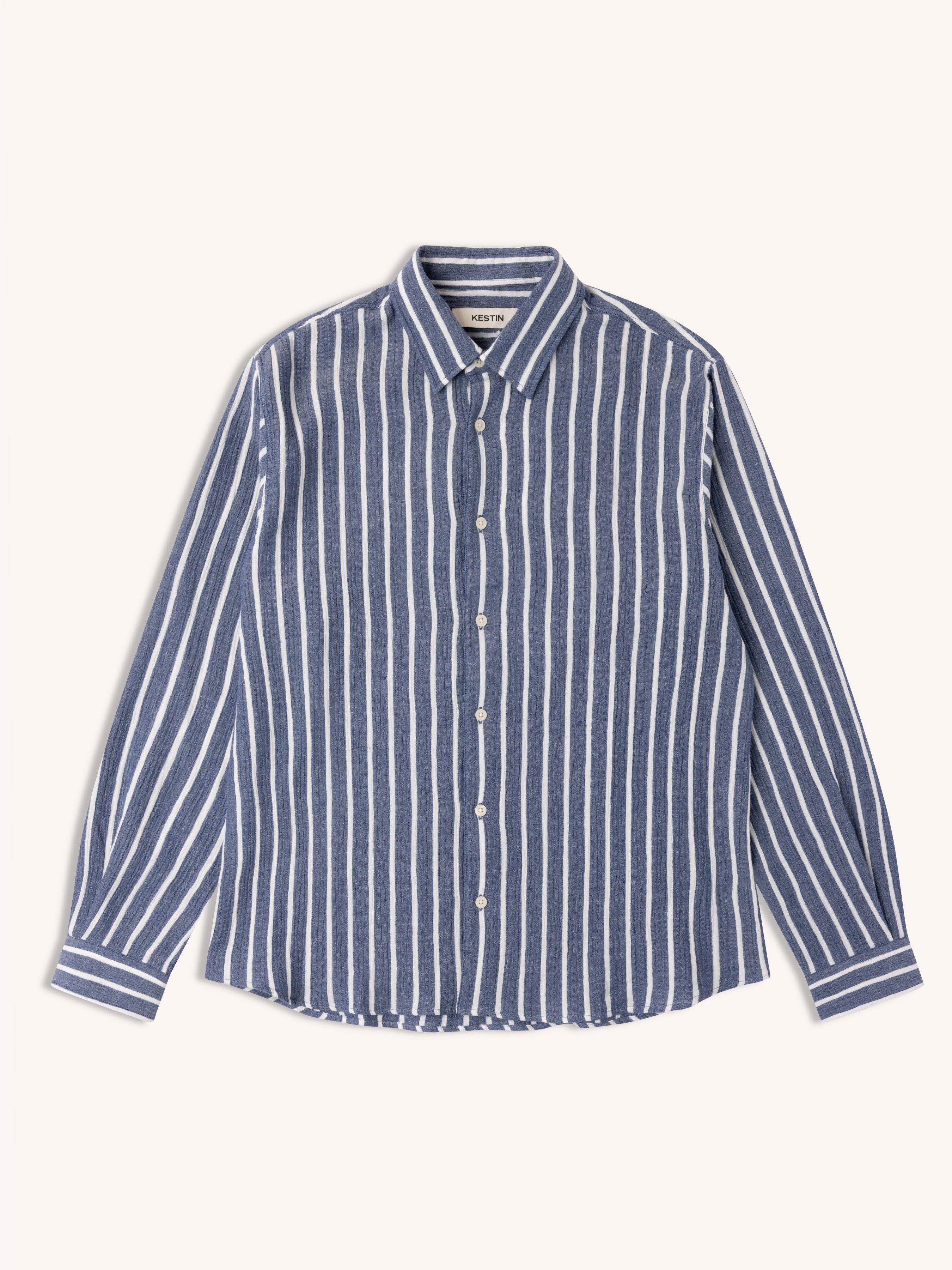 Dirleton Shirt in Denim Stripe