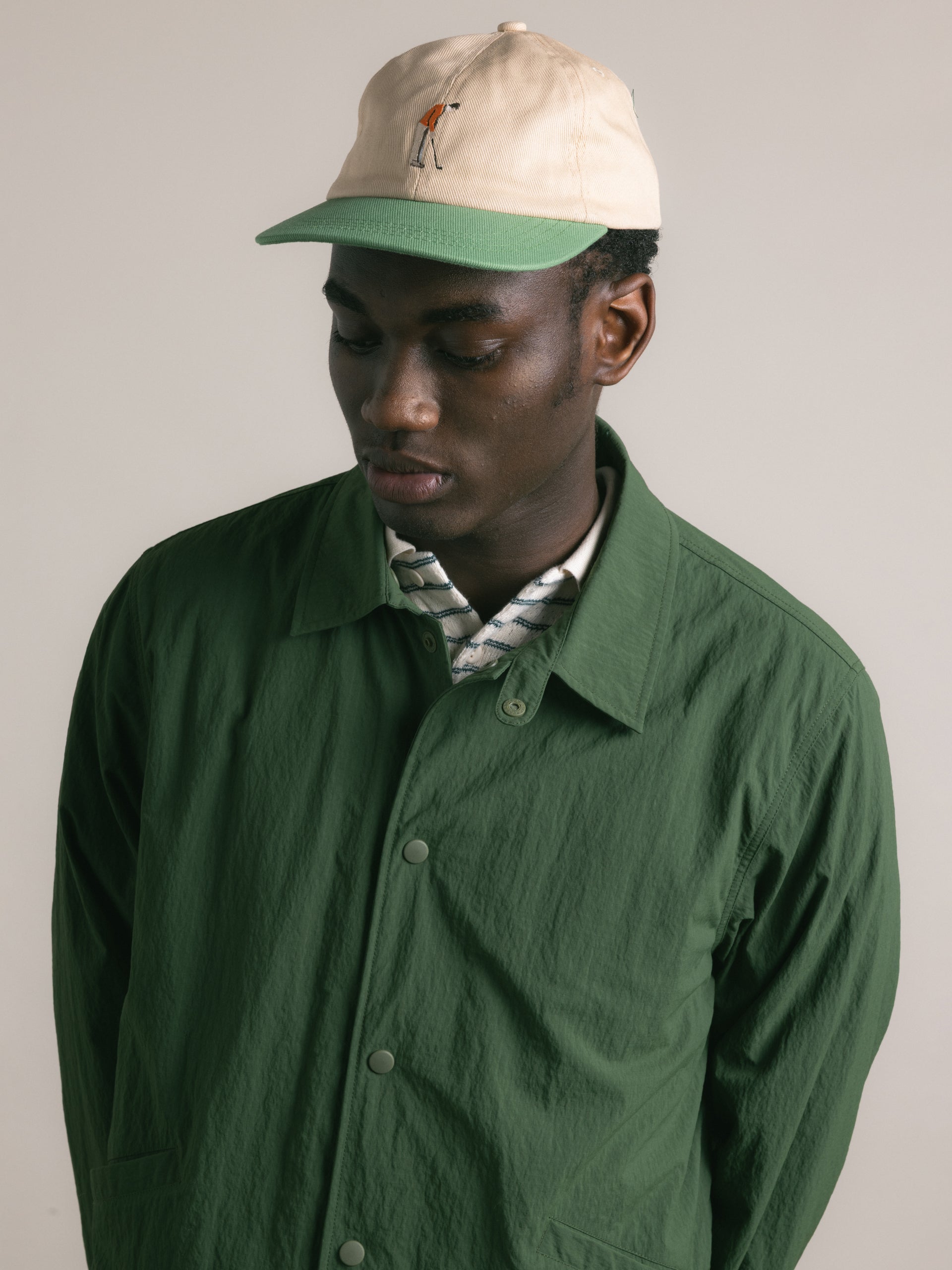 Oakley Coach Jacket in Collegiate Green Ripstop – Kestin