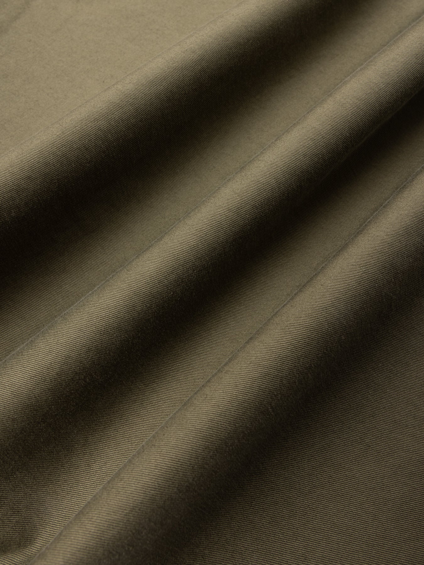 Inverness Trouser in Olive Cotton Twill