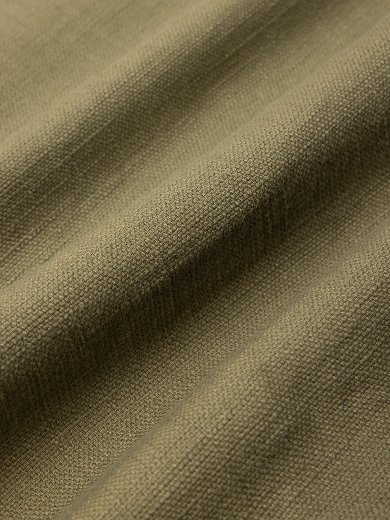 Doune Pant in Military Slub Cotton