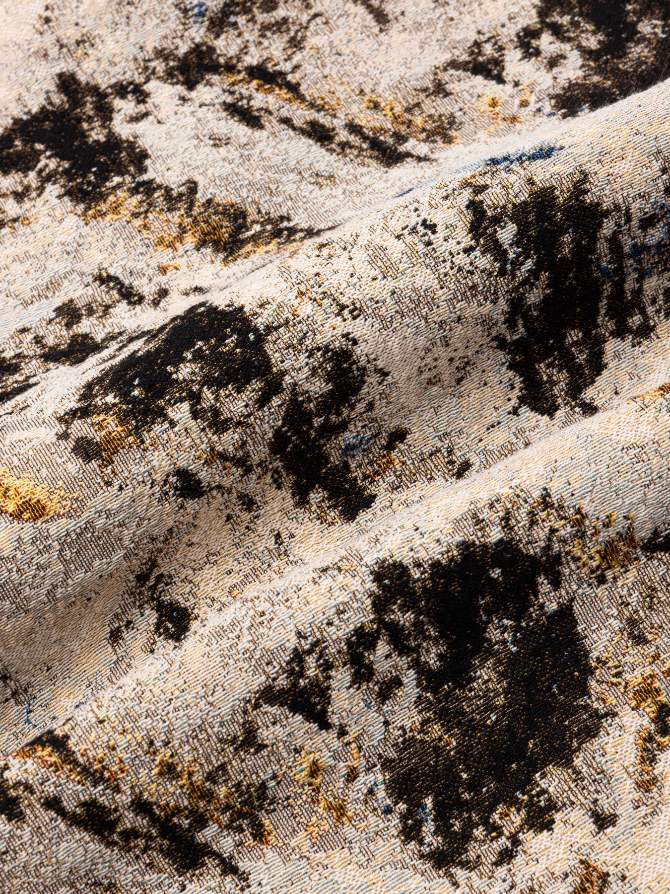 Leuchars Cap in Brown Camo Jacquard