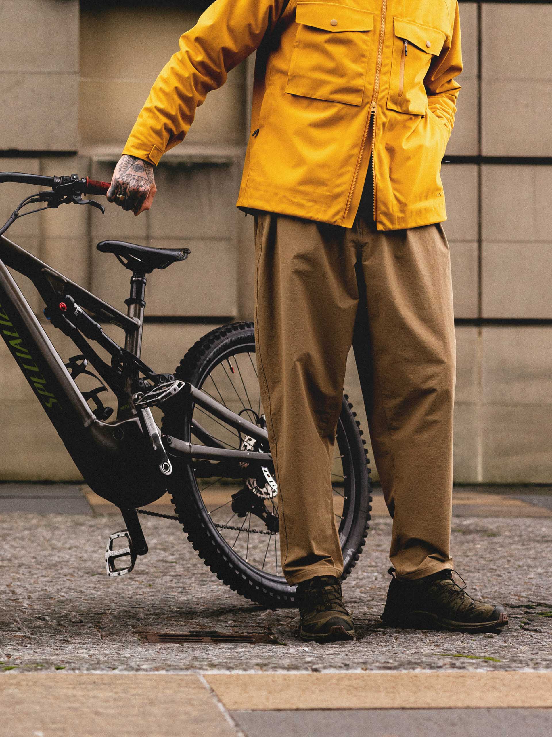 Clyde Pant in Khaki CORDURA® 4-Way Stretch