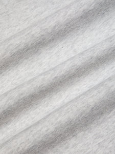 A grey garment dyed material, used by Scottish menswear brand KESTIN to make their hoodie.