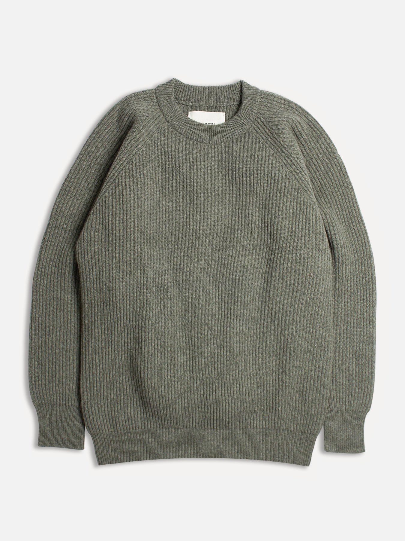 Annan Ribbed Knit in Moss Green (Kestin Exclusive)