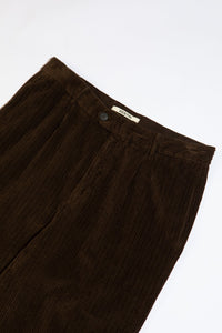 Close-up of the front of the Wick Trousers by menswear brand KESTIN.