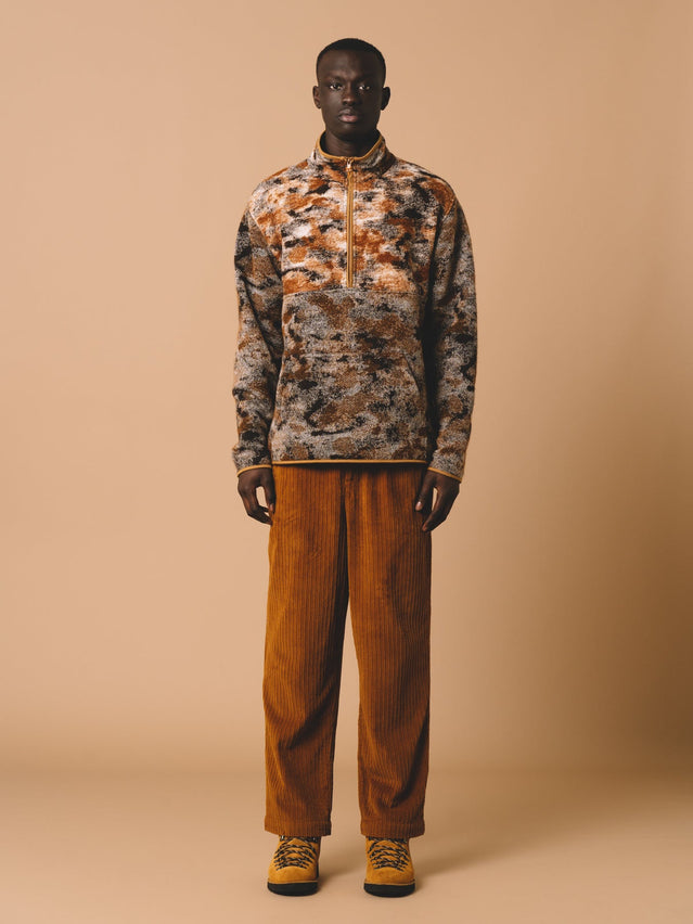 Wick Trouser in Tobacco Irregular Corduroy
