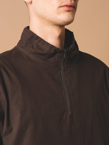 A zip-neck sweatshirt/windbreaker by Scottish designer brand KESTIN.