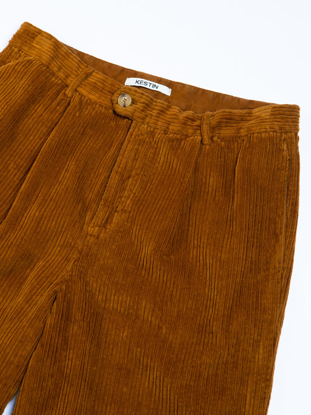 Wick Trouser in Tobacco Irregular Corduroy