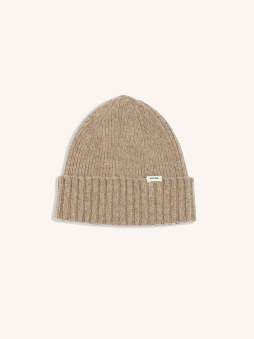 A knitted beanie from premium menswear brand KESTIN, made in Scotland from 100% wool.
