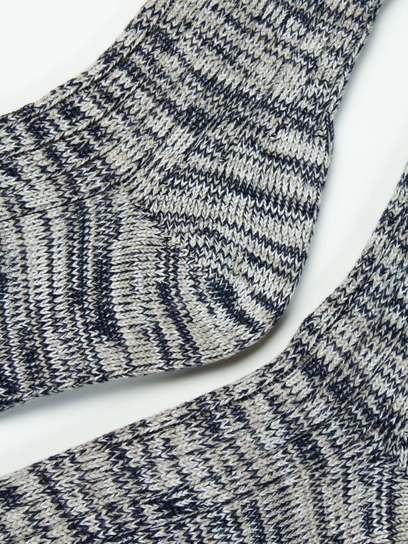 Hawick Cotton Socks in Ink Marl