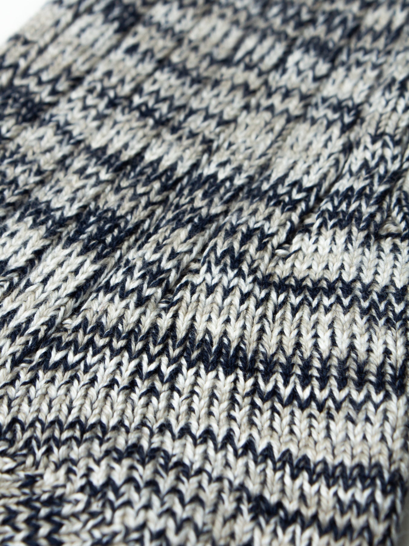 Hawick Cotton Socks in Ink Marl