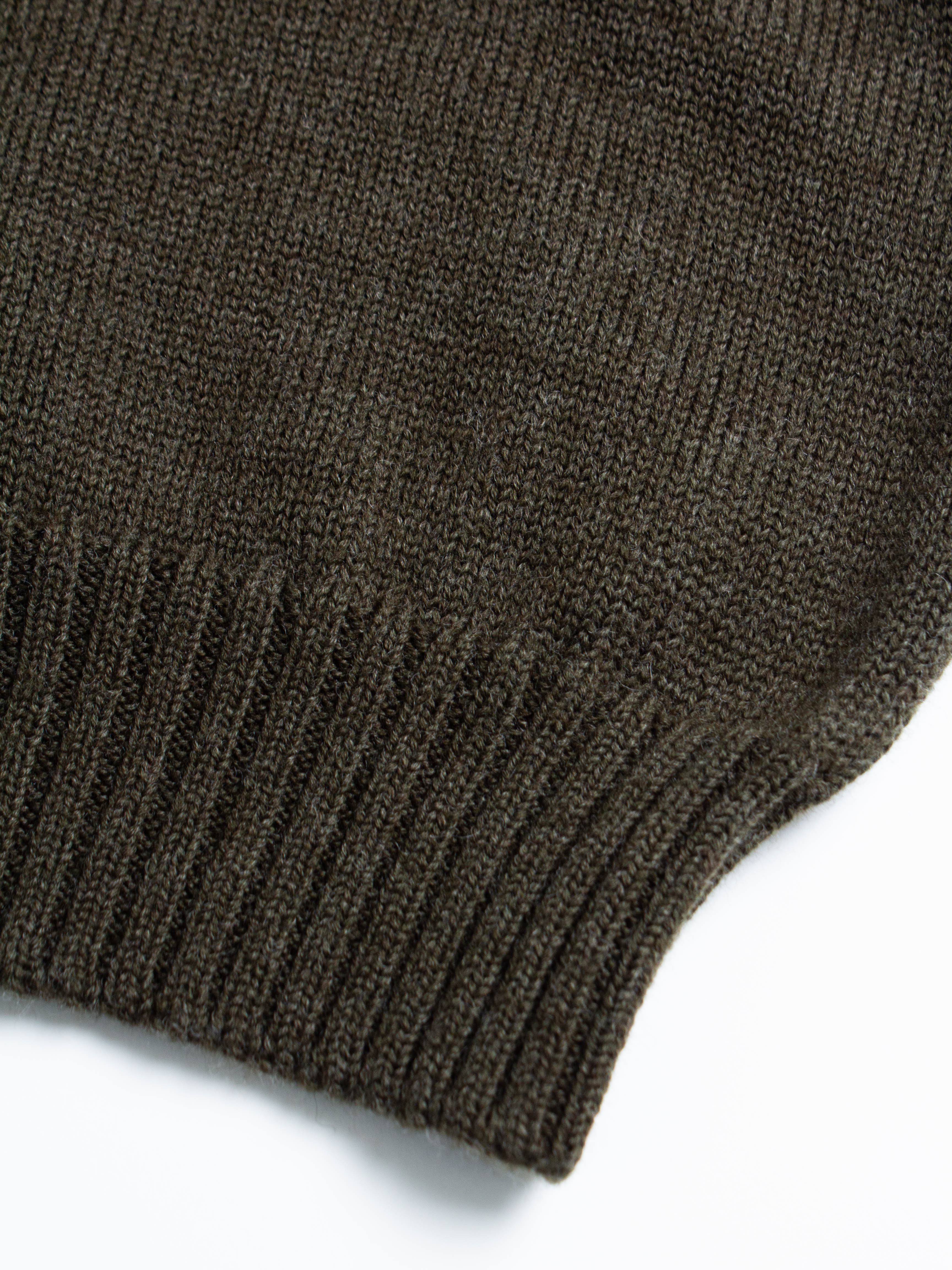 Fife Gansey Knit in Forest Green (Kestin Exclusive)
