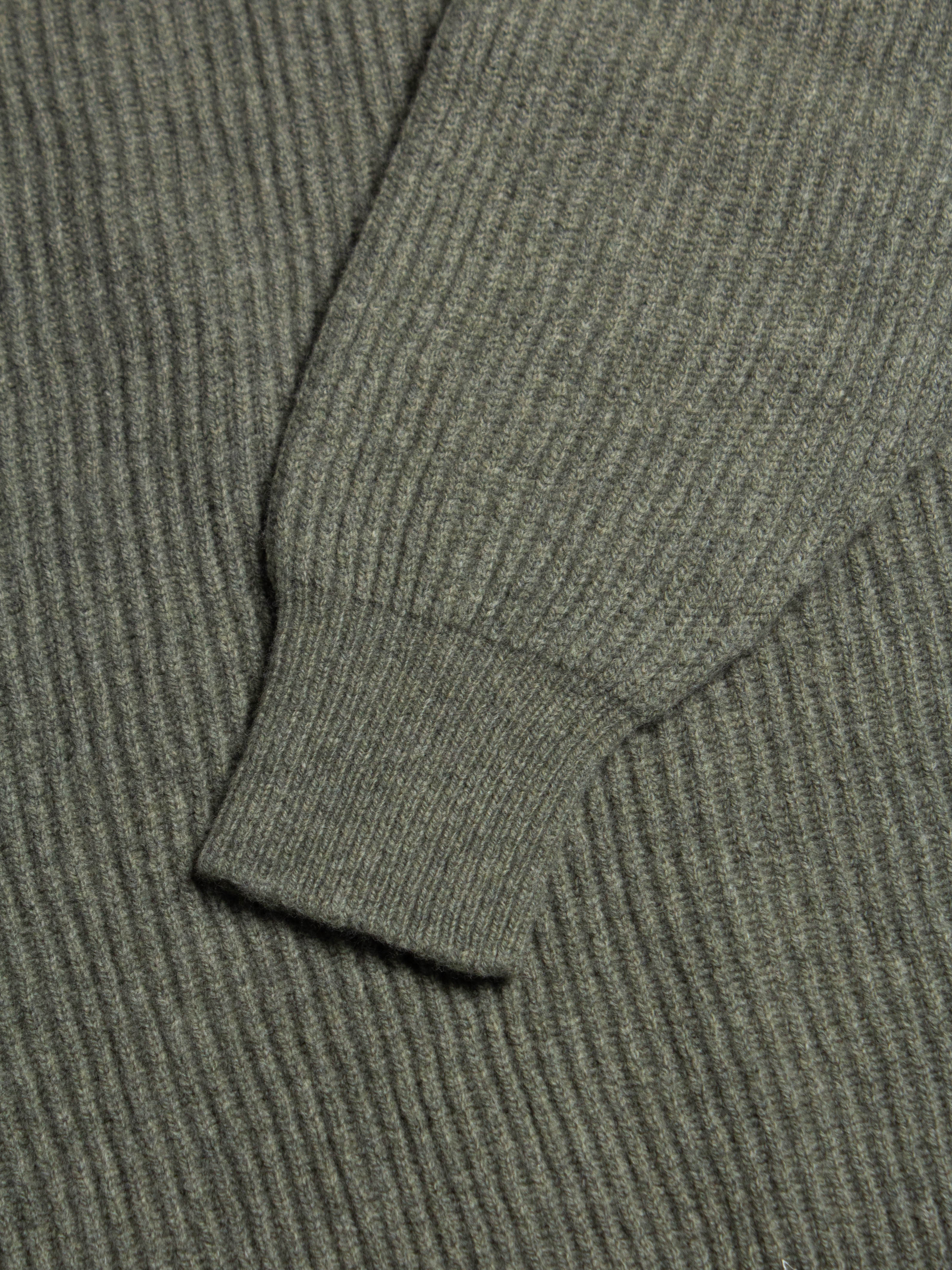 Annan Ribbed Knit in Moss Green (Kestin Exclusive)