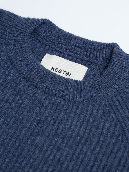 Annan Ribbed Knit in Blue (Kestin Exclusive)