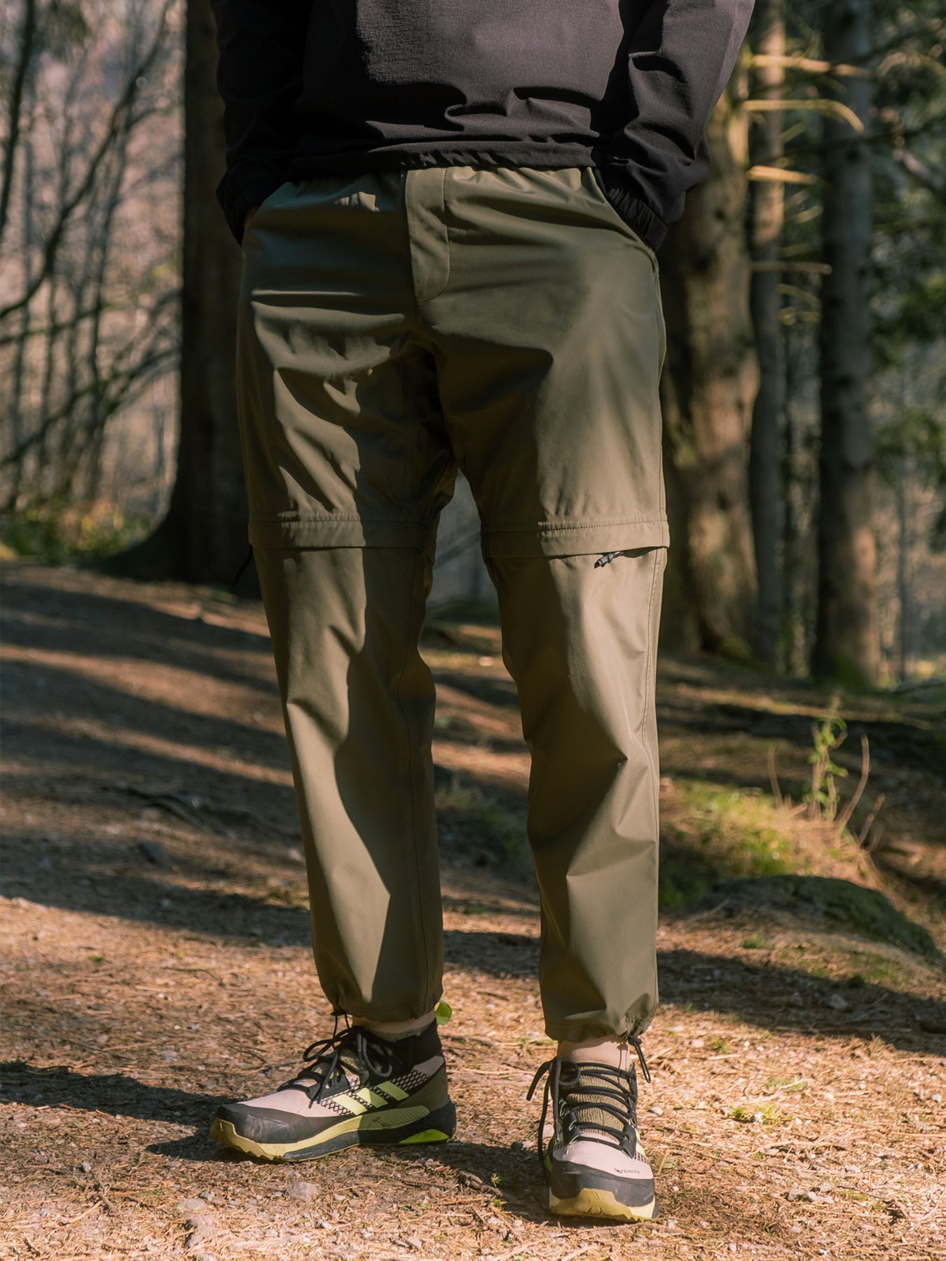 Convertible Hiking Pant in Olive