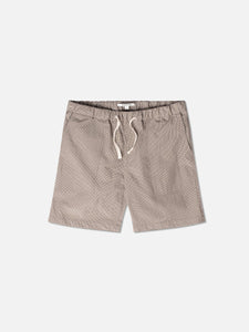 Pease Short in Sand / Olive Check