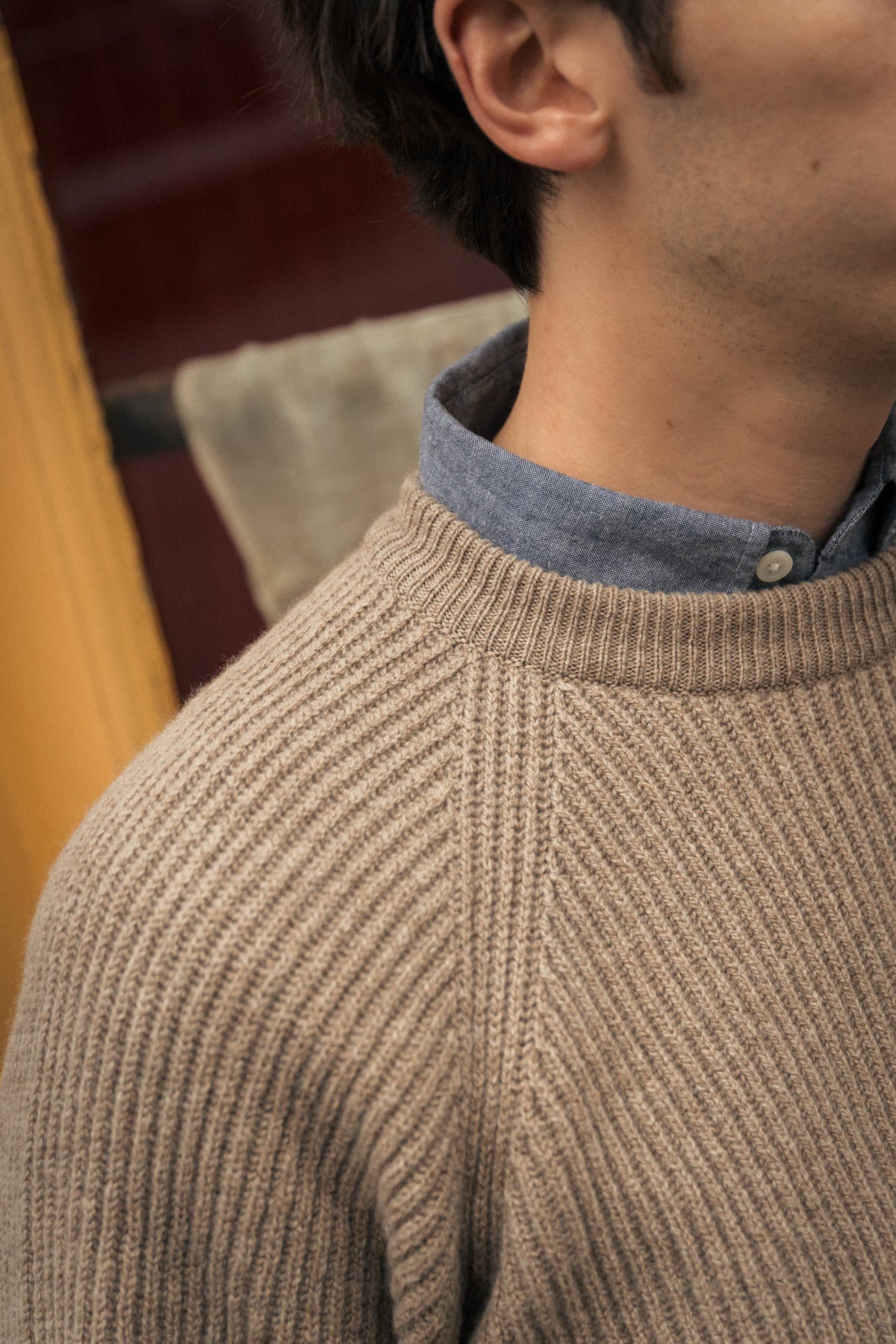 Annan Ribbed Knit in Camel (Kestin Exclusive)