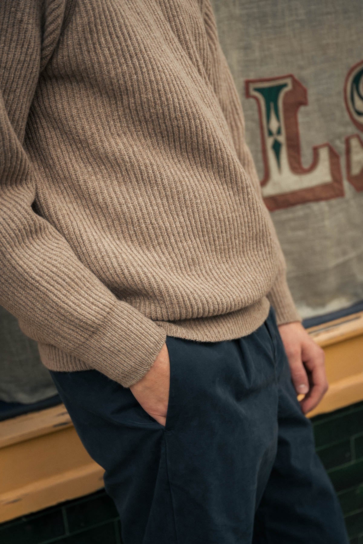 Annan Ribbed Knit in Camel (Kestin Exclusive)