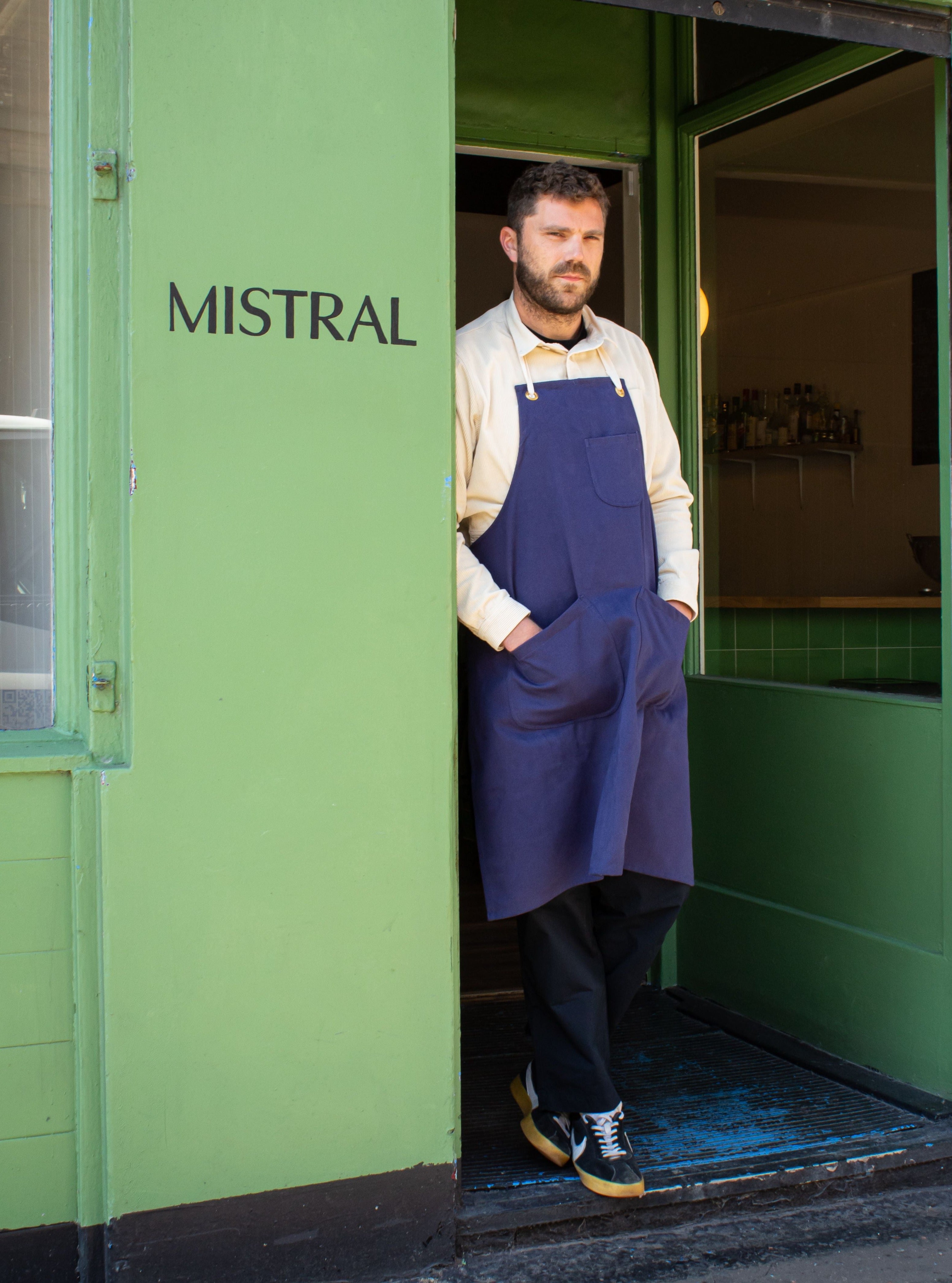 Neist Apron in French Navy