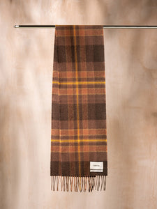 A Dunbar Tartan scarf from designer menswear brand KESTIN.