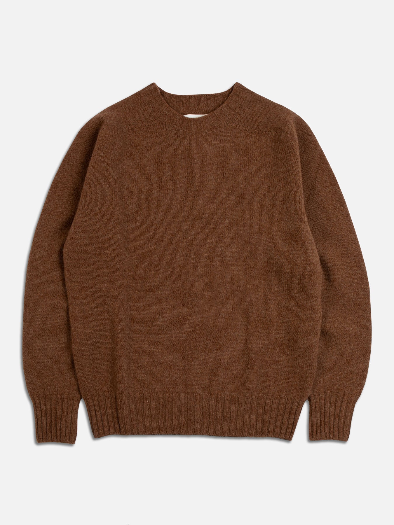 Classic Shetland Knit in Chestnut