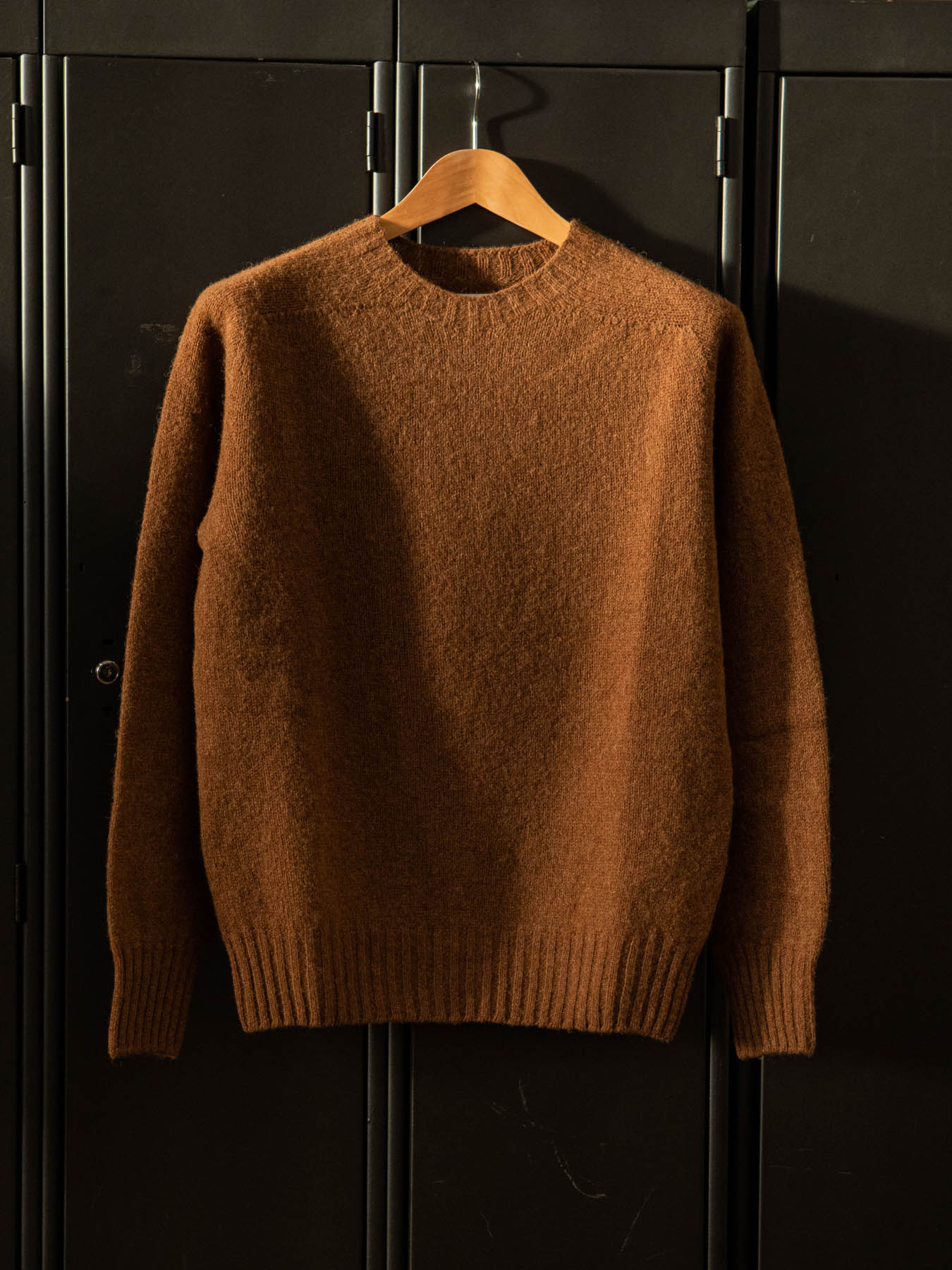 Classic Shetland Knit in Chestnut