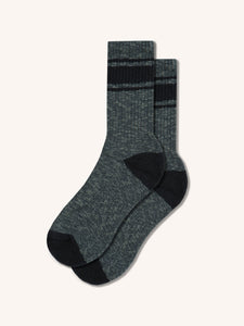 A pair of men's combed cotton socks, made in Scotland by KESTIN.