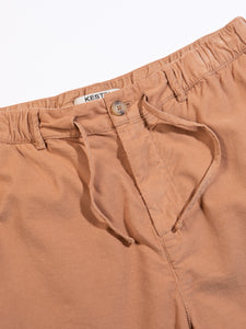 A close-up of the fly of the KESTIN Inverness Short.