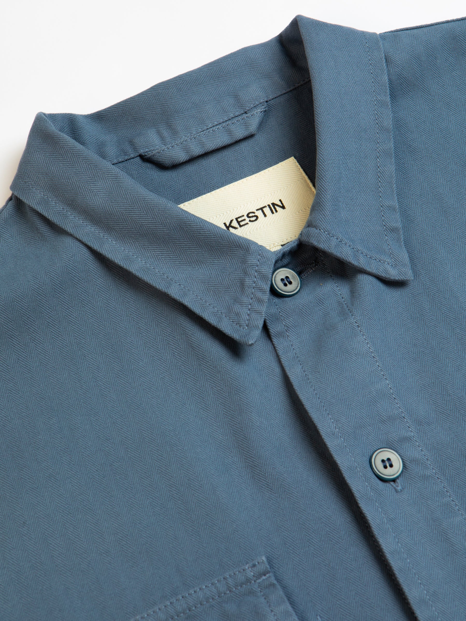 St Abbs Overshirt in Blue