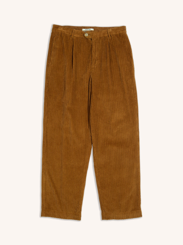 Wick Trouser in Tobacco Irregular Corduroy