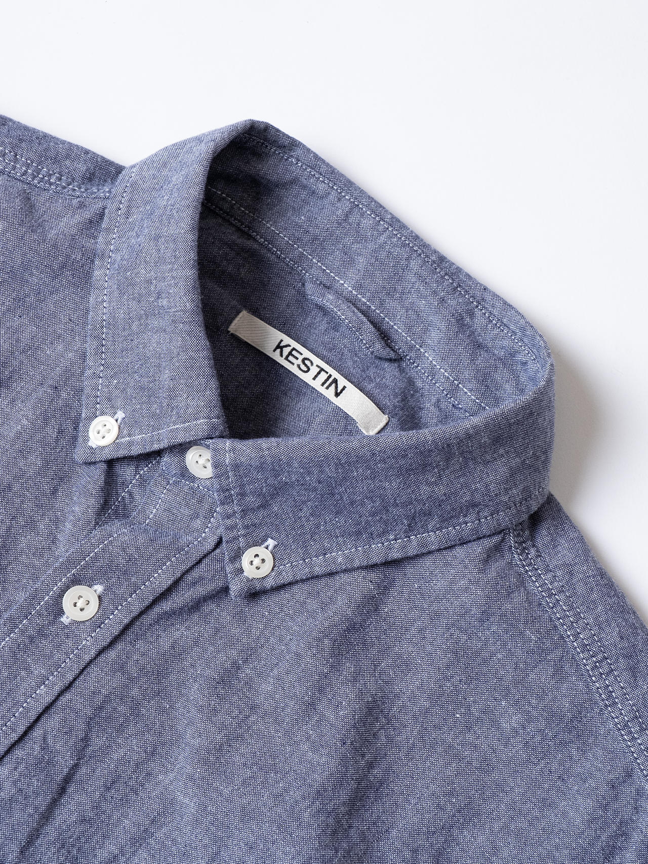 Raeburn Button Down Shirt in Chambray