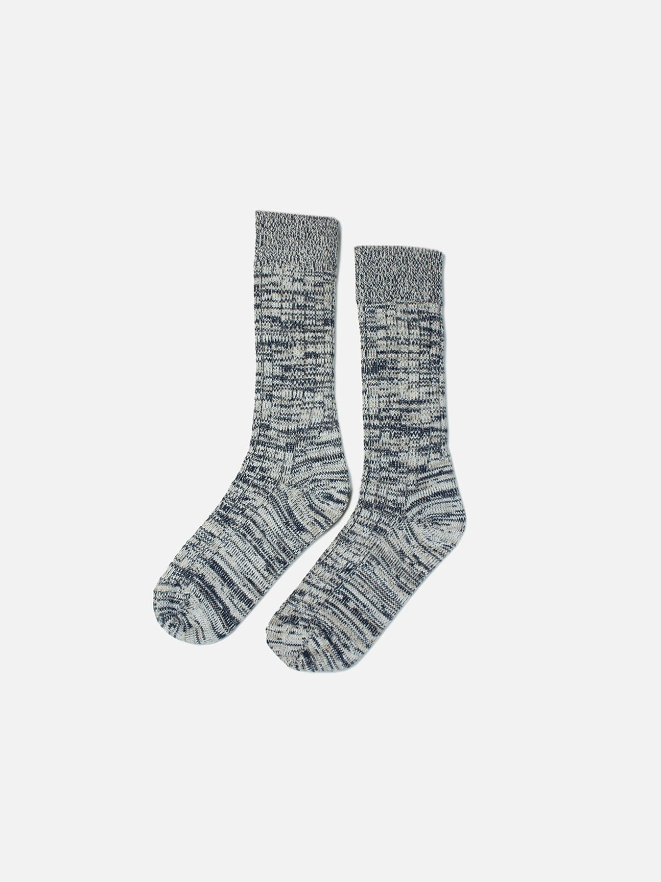 Hawick Cotton Socks in Ink Marl