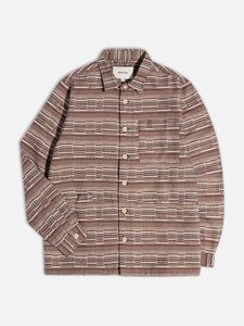 Rosyth Shirt Jacket in Multi Jacquard